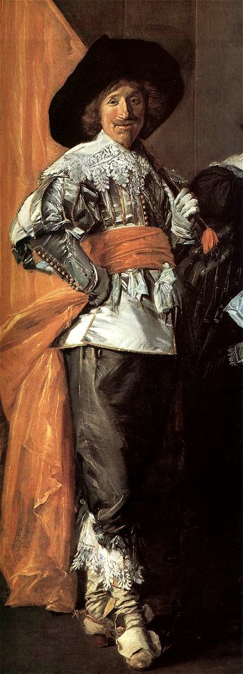 Frans Hals - The Meagre Company (detail) - WGA11119