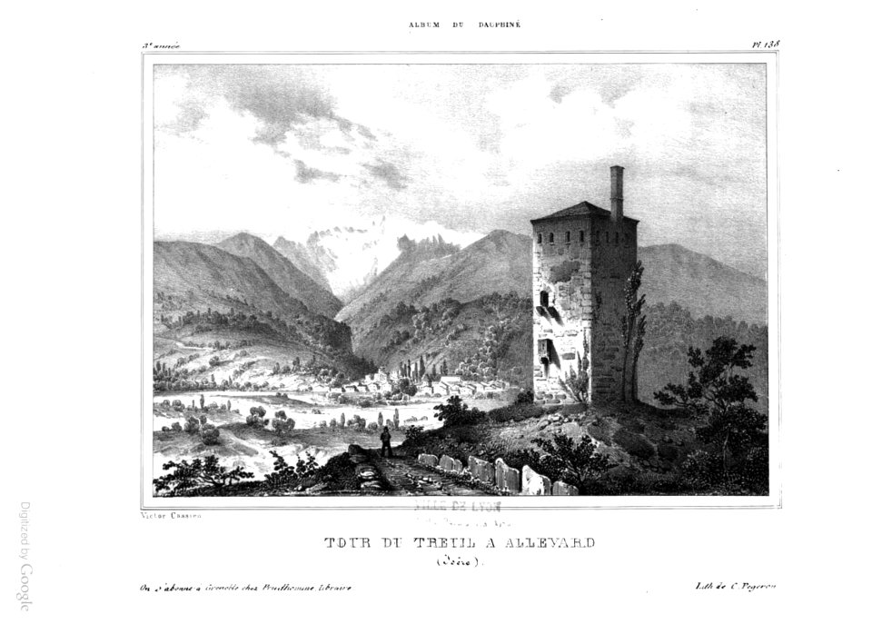 010 album dauphiné, tour de treil à Allevard, by VC