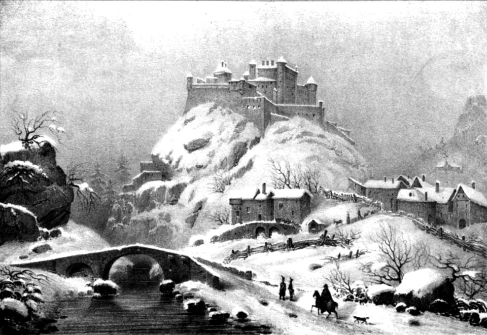 011 album dauphiné, Chateau-Queyraz, Hautes Alpes, by VC cropped