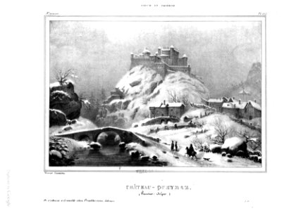 011 album dauphiné, Chateau-Queyraz, Hautes Alpes, by VC
