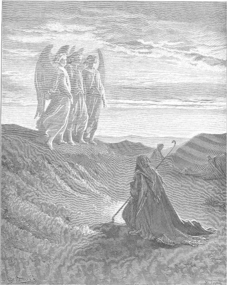 012.Abraham and the Three Angels