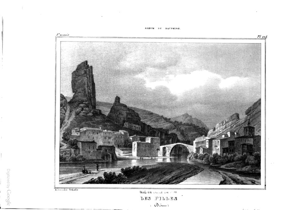 015 album dauphiné, Les Filles, Drome, by AD
