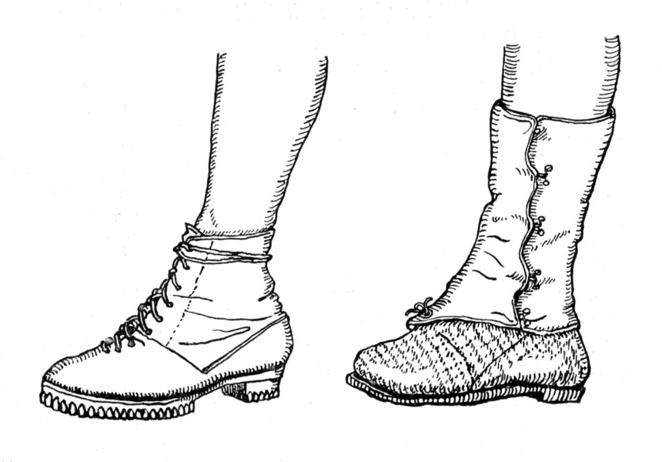 017 Schuhwerk vom Grundlsee - Sommer und Winter