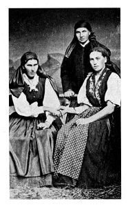 019 Bäuerinnen aus dem Ausseer Land - 1880