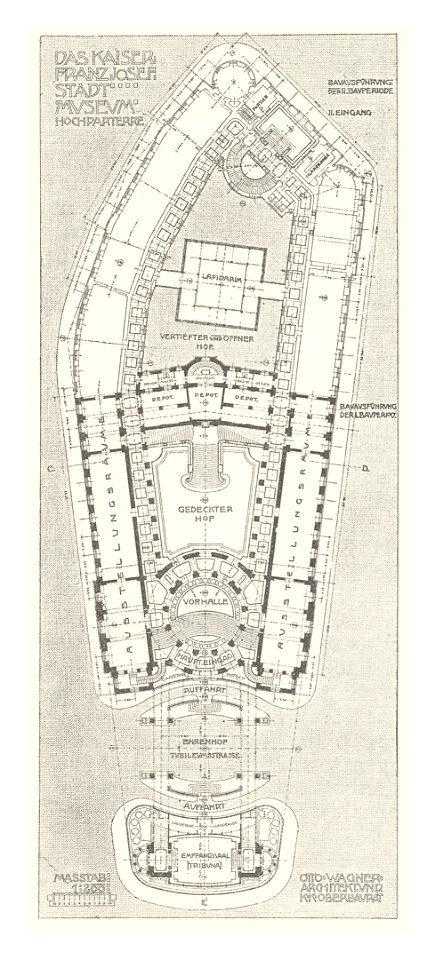 02 Wagner - Studie Stadtmuseum Karlsplatz, Wien Bd. III Heft 5, 6, 7 - Hochparterre