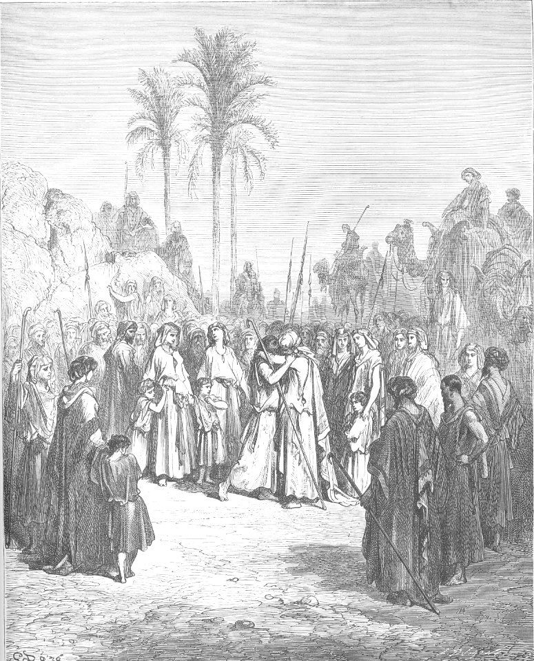 025.Jacob and Esau Meet