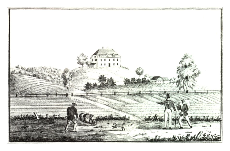 025 Schloss Eckenstein im Cillier Kreis - J.F.Kaiser Lithografirte Ansichten der Steiermark 1825