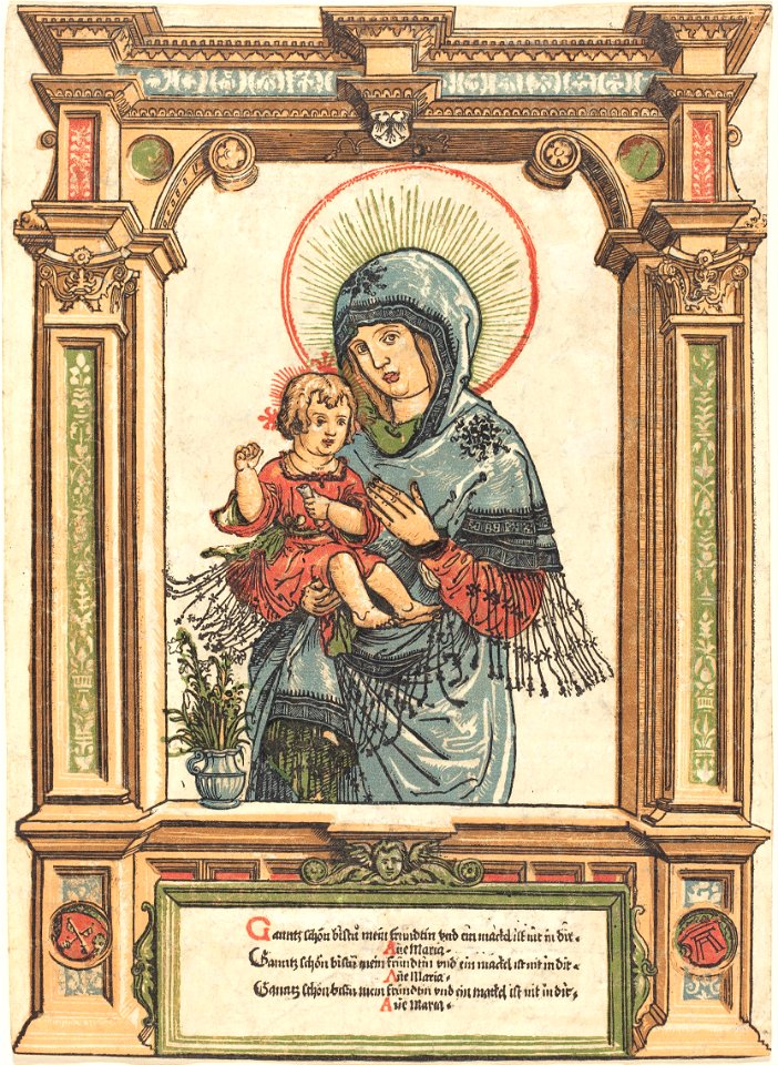 Albrecht Altdorfer - The Beautiful Virgin of Regensburg - Google Art Project