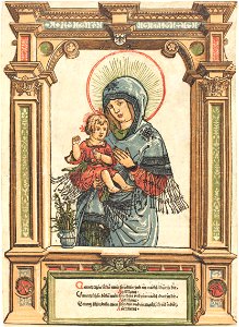 Albrecht Altdorfer - The Beautiful Virgin of Regensburg - Google Art Project