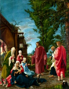 Albrecht Altdorfer, Christ Taking Leave of His Mother (probably 1520)
