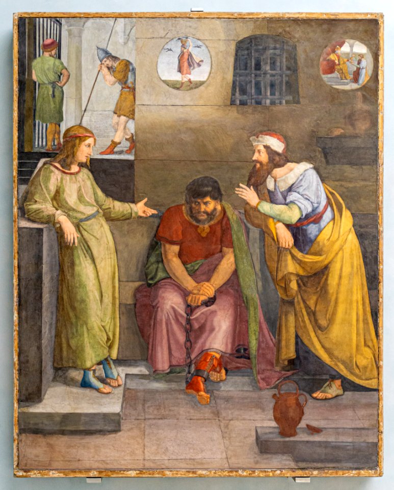 Alte Nationalgalerie-Casa Bartholdy-Schadow-Joseph im Gefängnis DSC8262