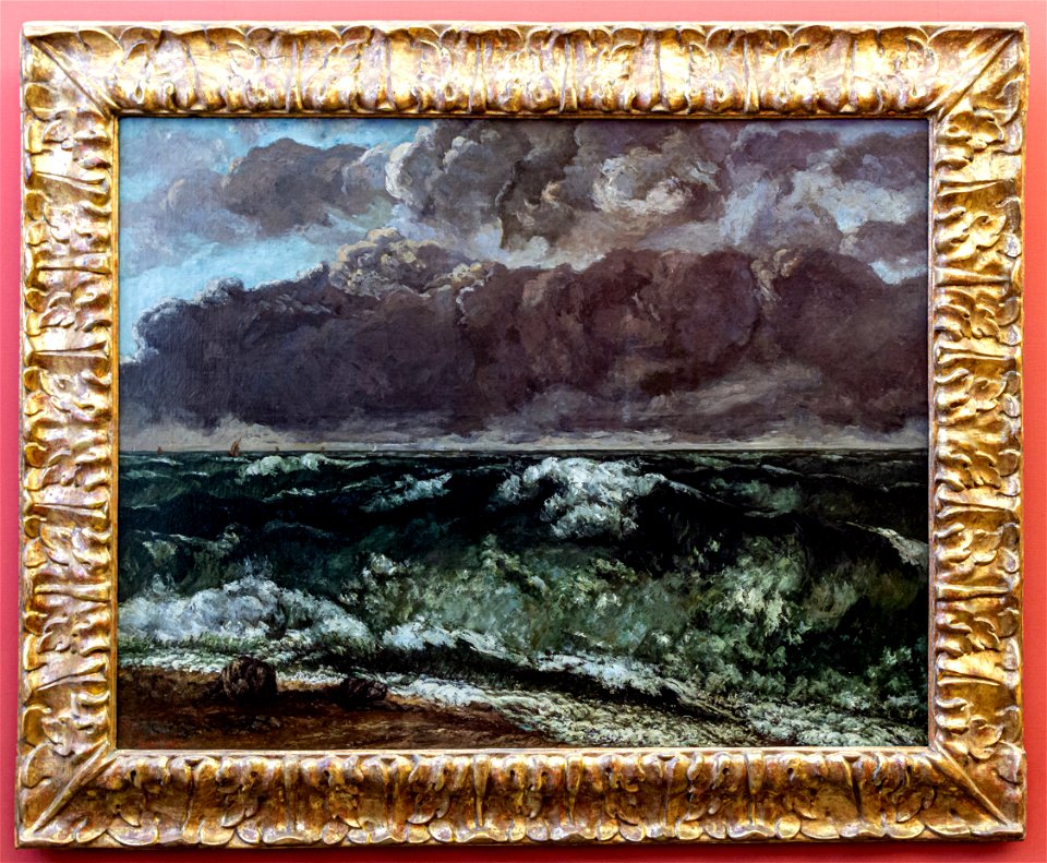 Alte Nationalgalerie-Courbet-La Vague DSC8113