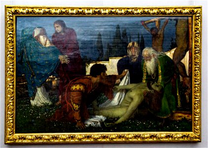 Alte Nationalgalerie-Böcklin-Beweinung unter dem Kreuz DSC8369