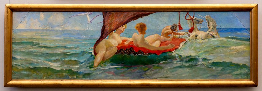 Alte Nationalgalerie-Klinger-Venus im Muschelwagen DSC7986