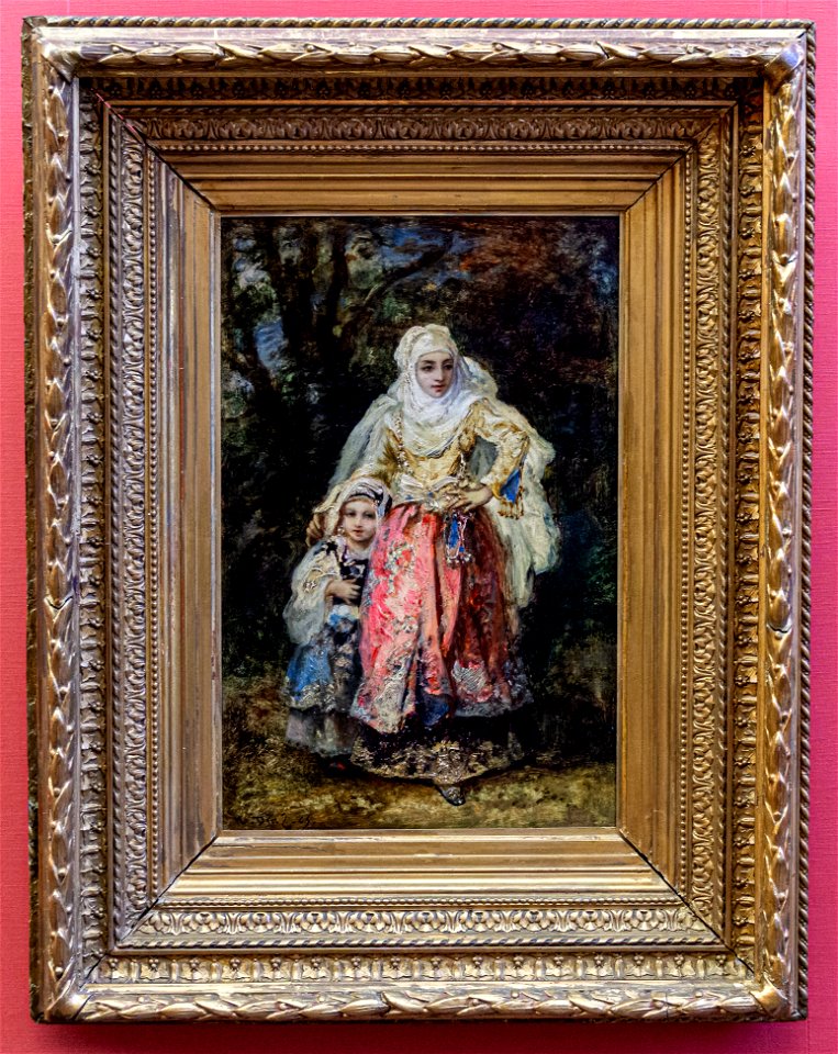 Alte Nationalgalerie-Diaz de la Pena-Mother and Daughter DSC8093