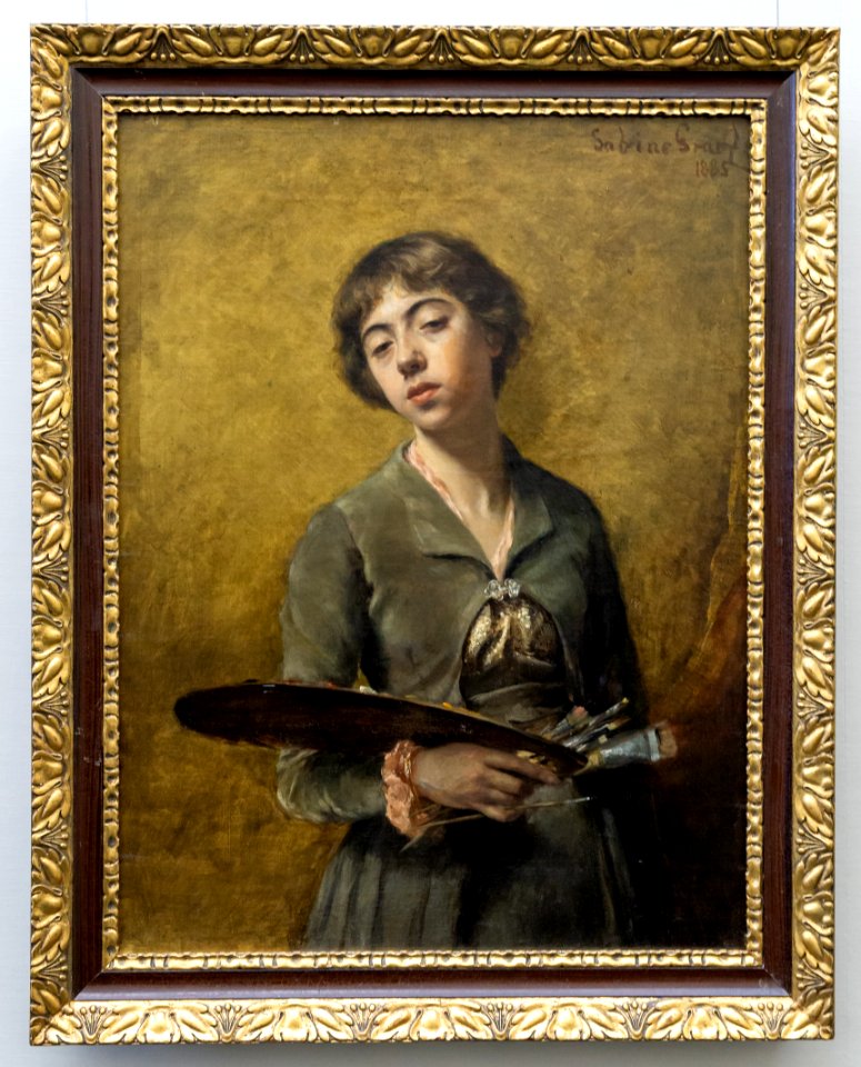 Alte Nationalgalerie-Lepsius-Selbstbildnis DSC7988