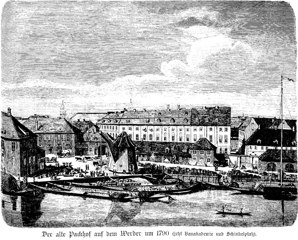 Alter Packhof um 1790 (var)