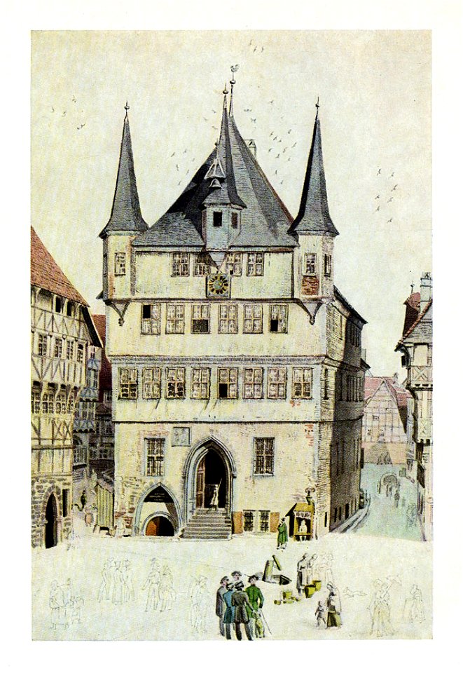 Altes Rathaus Kassel 1815