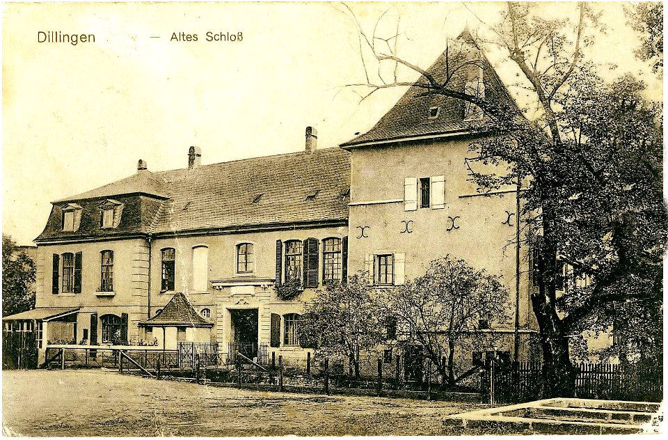 AltesSchloss Postkarte 1910