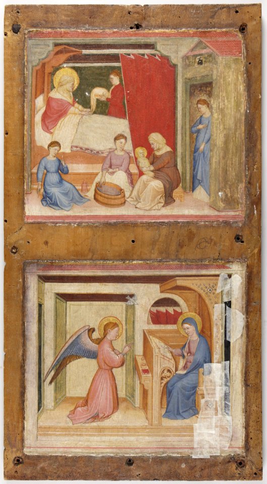Altichiero - Annunciation - y1935-16 - Princeton University Art Museum