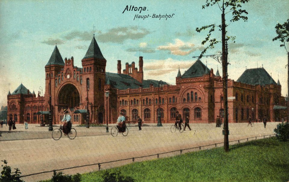 Altona Hbf 1910 AK04447a