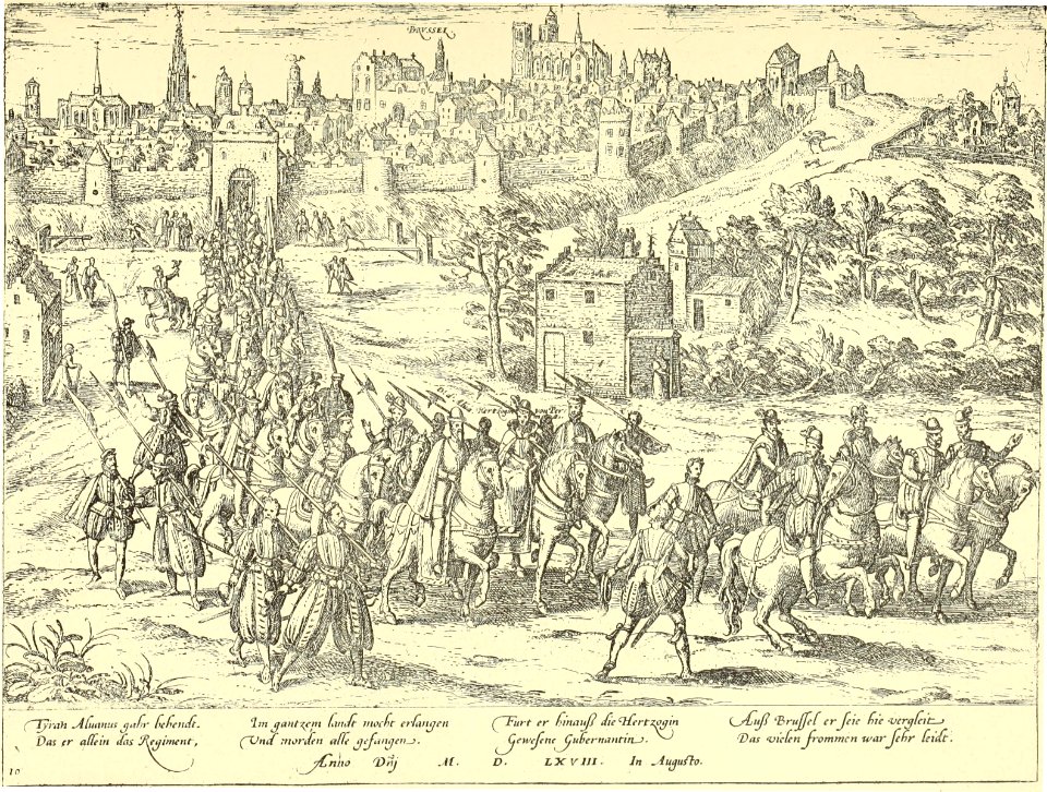 Alva en Parma 1568 (Frans Hogenberg)