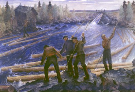 Alvar Cawén - Log Drivers
