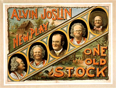 Alvin Joslin in a new play One of the old stock LCCN2014636067