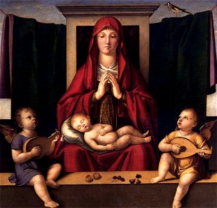 Alvise Vivarini, adorazione del bambino