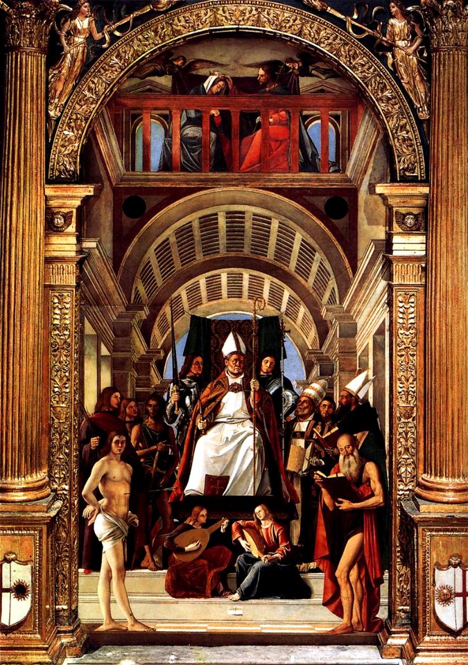 Alvise Vivarini, altare di sant'ambrogio 02