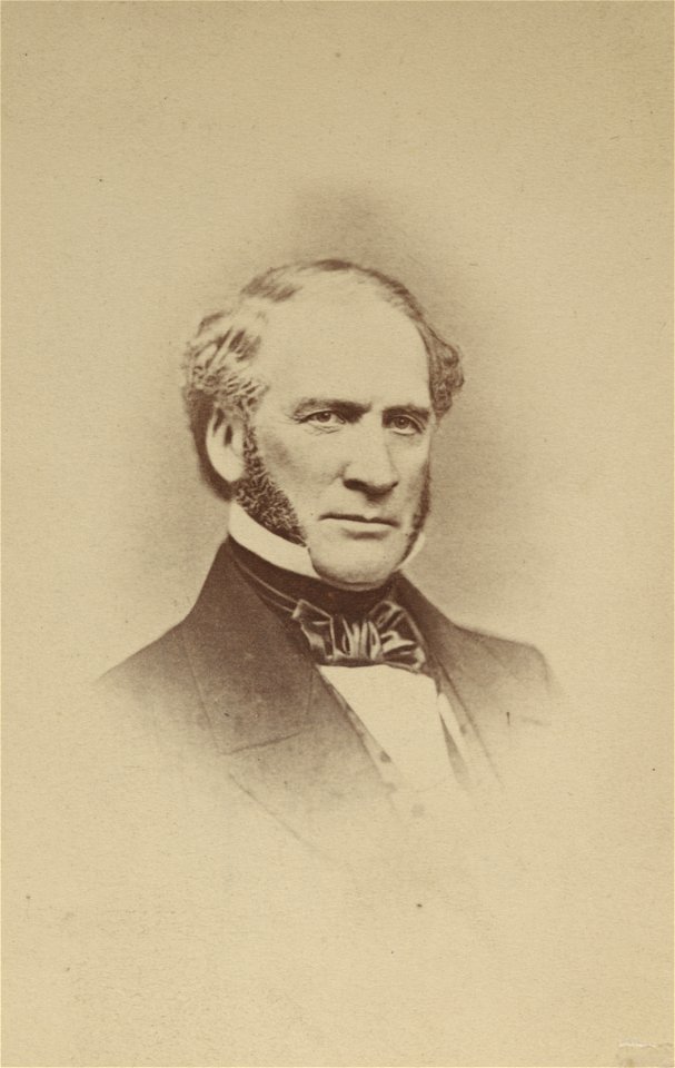 Alvin Adams by John Adams Whipple, c. 1860 after c. 1855 daguerreotype, albumen silver print, from the National Portrait Gallery - NPG-NPG 2012 26Adams-000001
