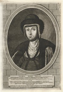 Alžbieta Sapieha (Radzivił). Альжбета Сапега (Радзівіл) (H. Lajbovič, 1758)