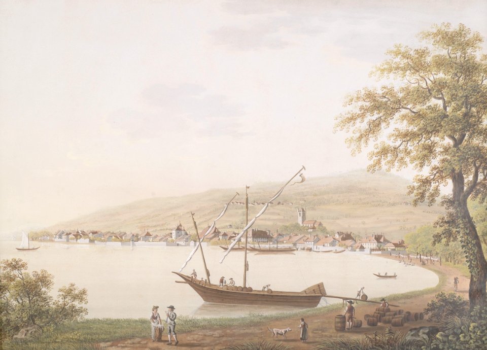 Am Genfer See 19Jh
