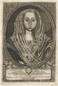Alžbieta Radzivił (Sakovič). Альжбета Радзівіл (Саковіч) (H. Lajbovič, 1758)