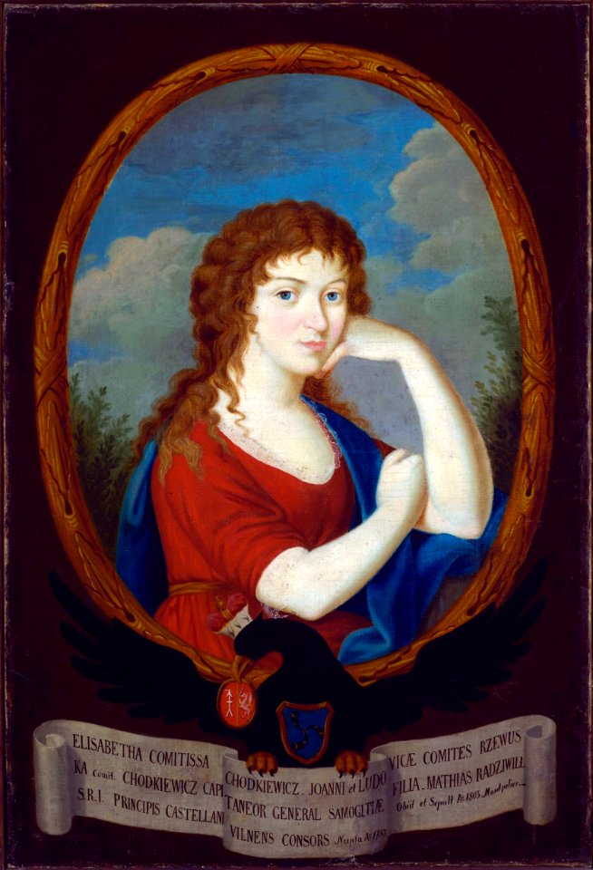 Alžbieta Radzivił (Chadkievič). Альжбета Радзівіл (Хадкевіч) (1801-15)