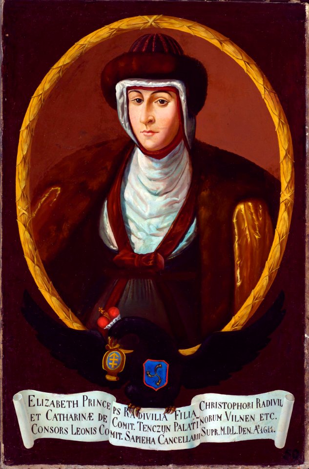 Alžbieta Sapieha (Radzivił). Альжбета Сапега (Радзівіл) (1733-37)