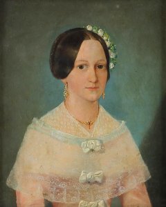 AM Dame in Weiß 1850