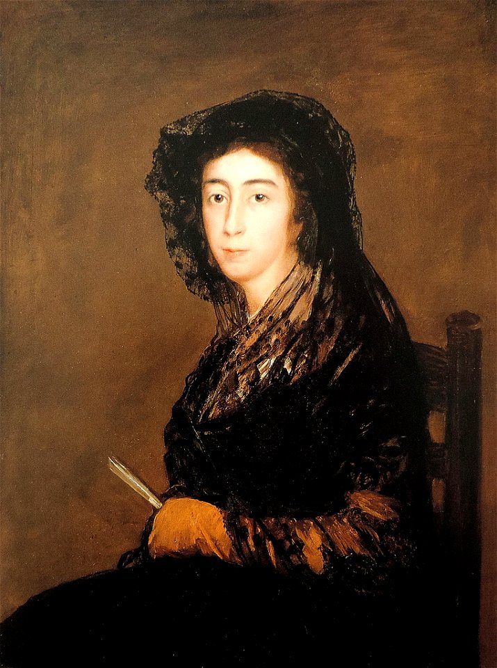 Amalia Bonells de Costa by Goya