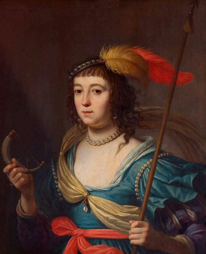 Amalia von Solms-Braunfels as Diana