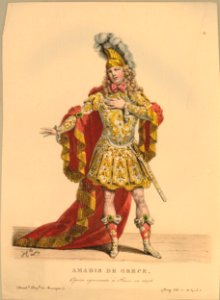 Amadis de Grece, Opera representé à Paris en 1675 (BM 1871,1209.2524)
