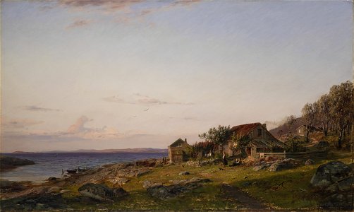 Amaldus Nielsen - Aftenstemning (1883)