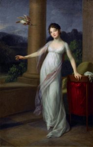 Amalie von Levetzow (1788-1868) by Johann Friedrich August Tischbein