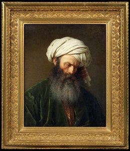 Amalia Lindegren - Study of a Man in Turkish Dress - NM 7301 - Nationalmuseum