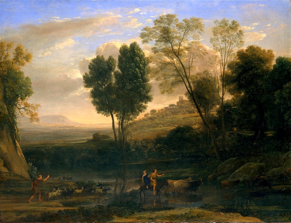 Amanecer, 1646–47, Claude Lorrain