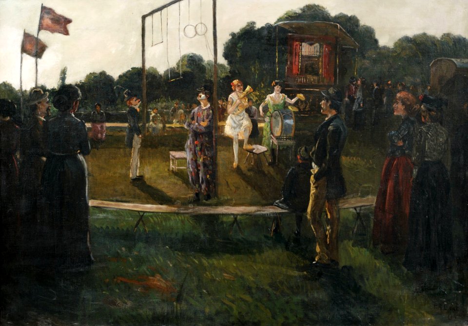 Amandus Faure Wanderzirkus 1905
