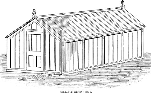 Amateurs Greenhouse Conservatory-0051. Free illustration for personal and commercial use.