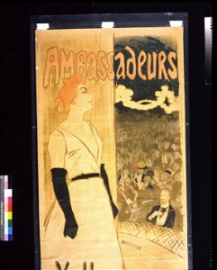 Ambassadeurs - Yvette Guilbert Tous les soirs - - Th. Steinlen, '94. LCCN2008681202