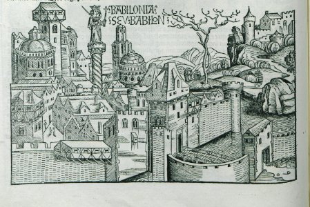 Babilonia seu Babilon - Schedell Hartmann - 1493