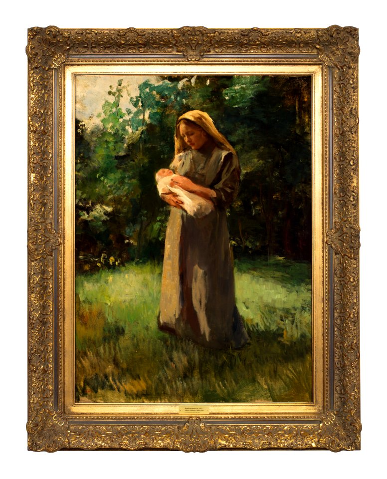 Baarlo Girl by Albert Neuhuys Limburgs Museum G10819
