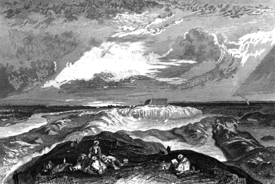 Babylon, Illustration for La Terre-Sainte et les lieux illustrés par les apôtres, by Adrien Egron, 1837 (29)